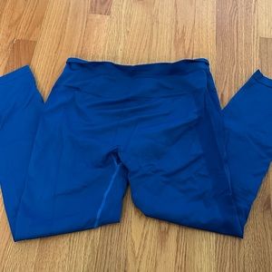 Blue Athletic Leggings